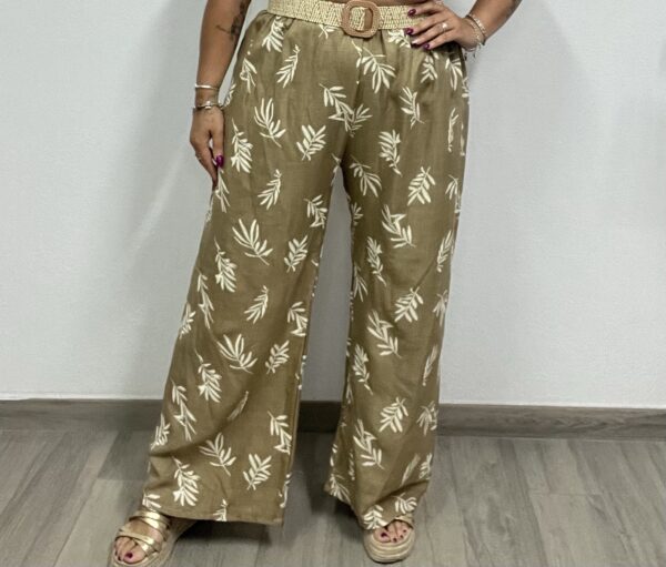 Pantalón, modelo palmera