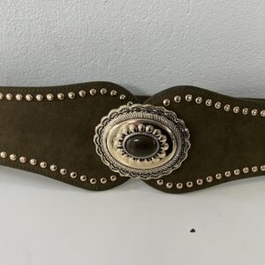 Cinturón, piedra verde militar